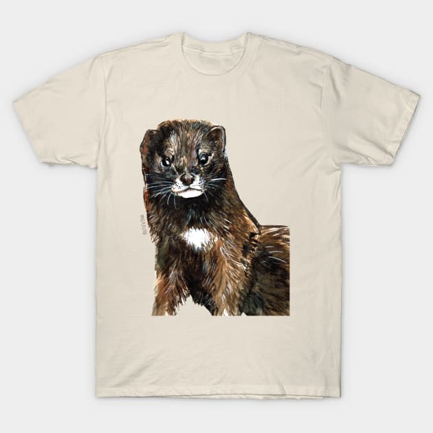 Save the European Mink 2 T-Shirt by belettelepink